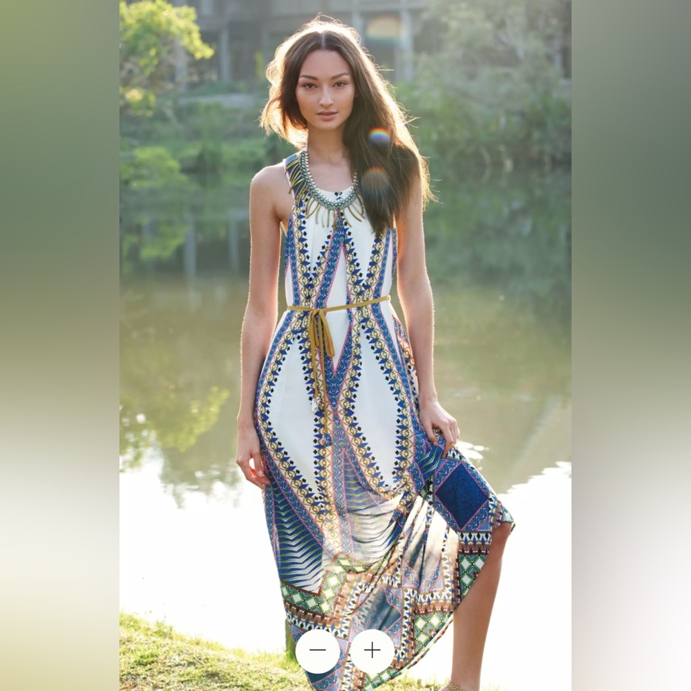 Anthropologie Maeve Pakpao Maxi Dress